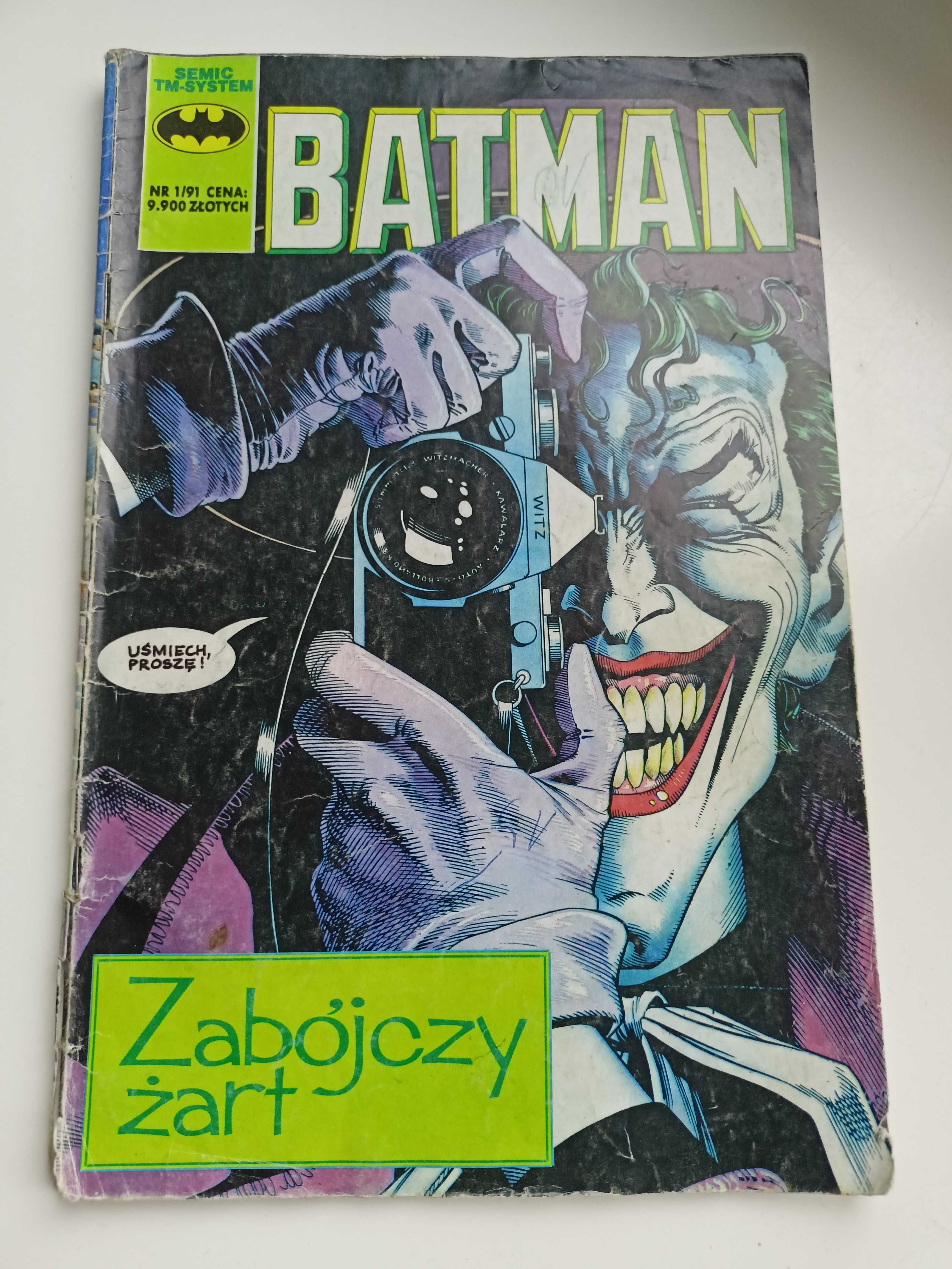 Komiks BATMAN Zabójczy żart nr 1 91r