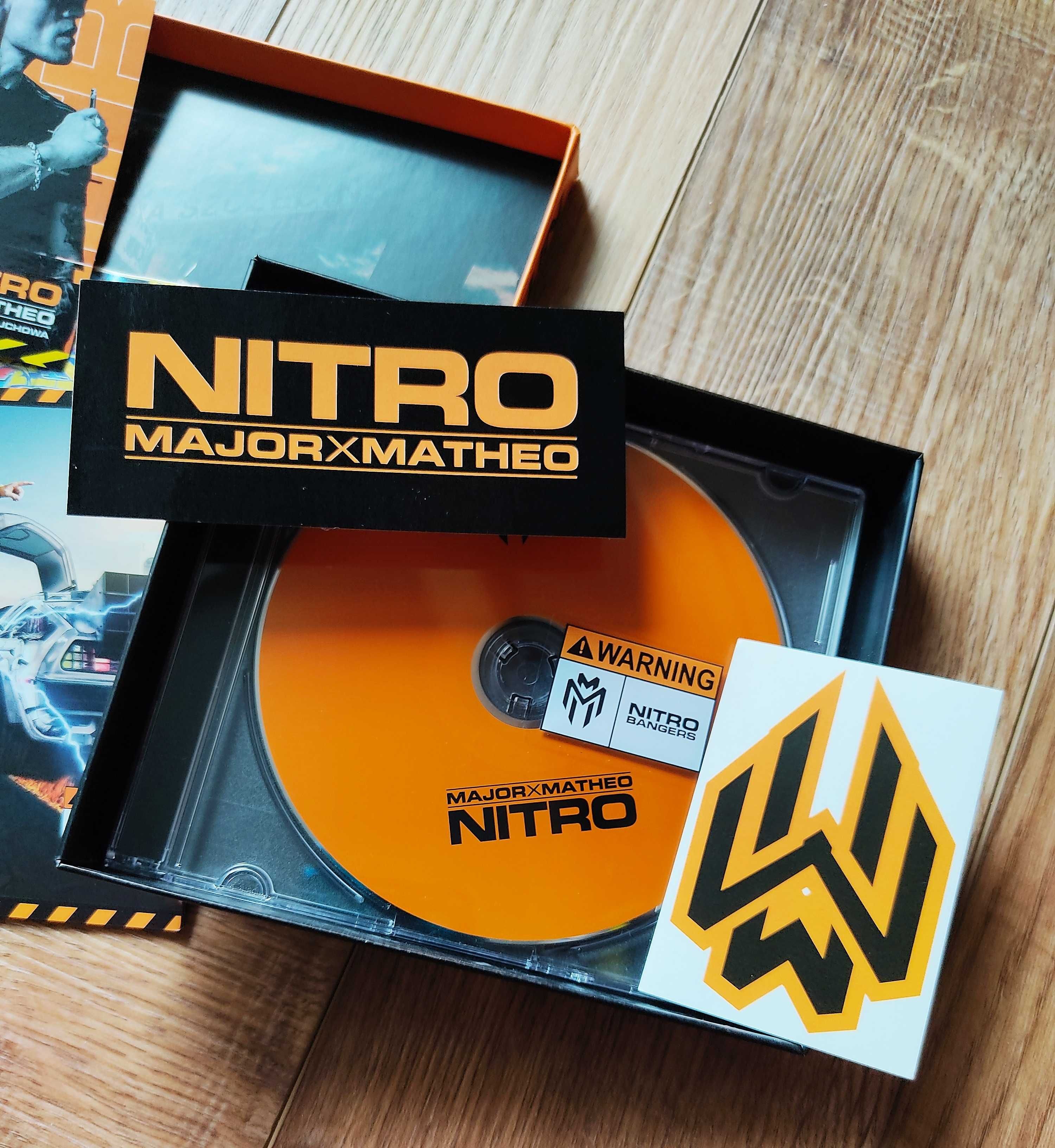 Major SPZ x Matheo - Nitro preorder deluxe BOX (CD, wlepki, plakat)