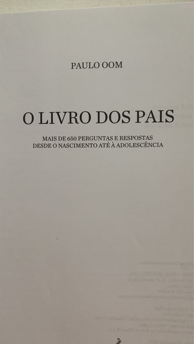 O livro dos Pais