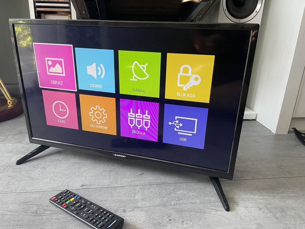 Telewizor Blaupunkt BN24H1032EB/Tuner Hevc T2/Pilot/GW/Wys!