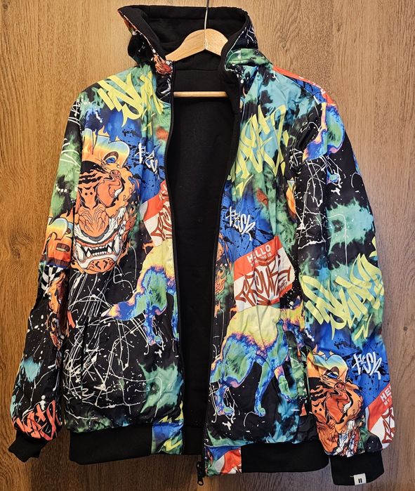 Kurtka zimowa nastolatek Pull&Bear Mountain Warehouse