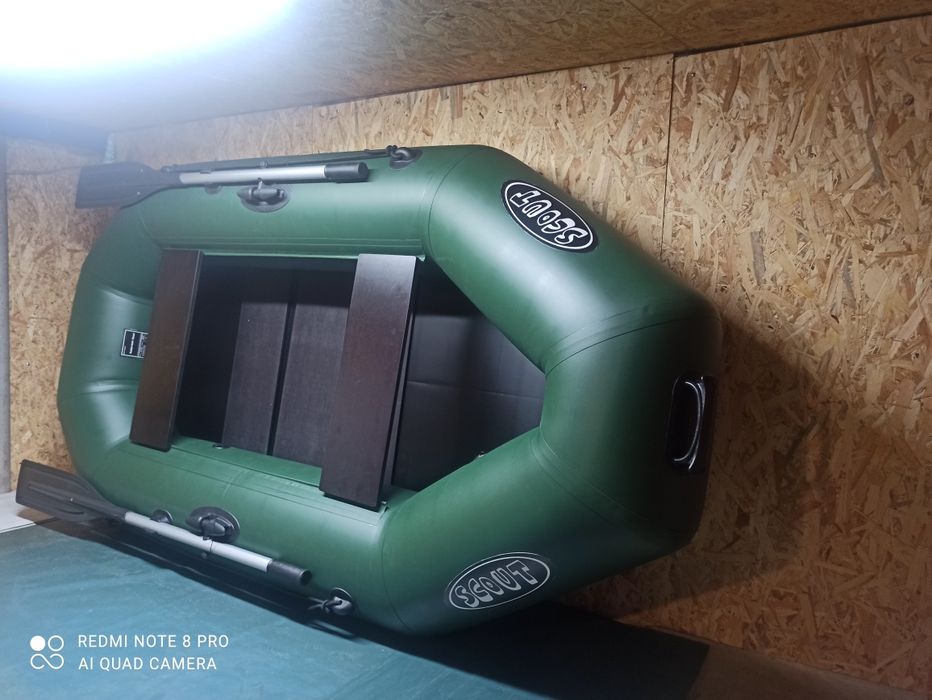 Продам човен двухмісний ПВХ лодка надувная для рыбалки и отдыха