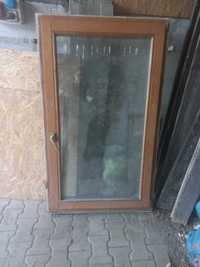 Okno 3 szybowe drewniane, 88cm x 148cm
