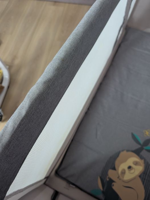 Łóżeczko turystyczne baby design espiro szare