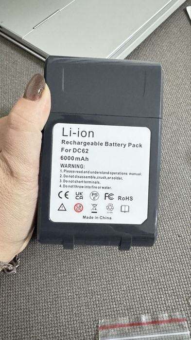 акумулятор для dyson dc58 dc62 v6 6000mAh