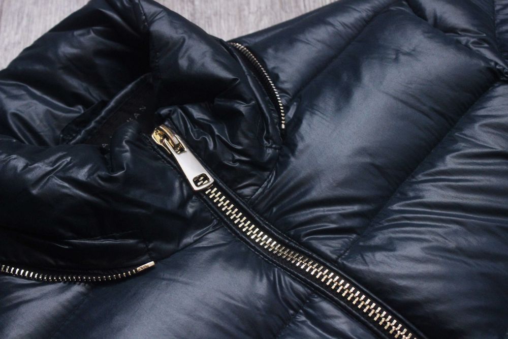 Натуральний пух стьобаний пуховик куртка від ZARA оригінал
