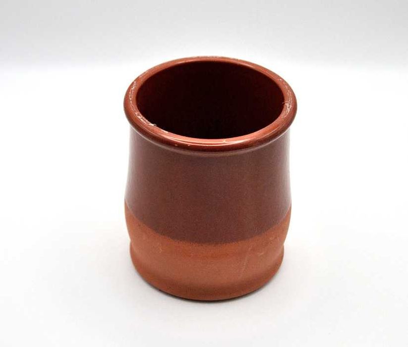 3 kubeczki gliniane Cermer szkliwione do pieczenia mrożenia