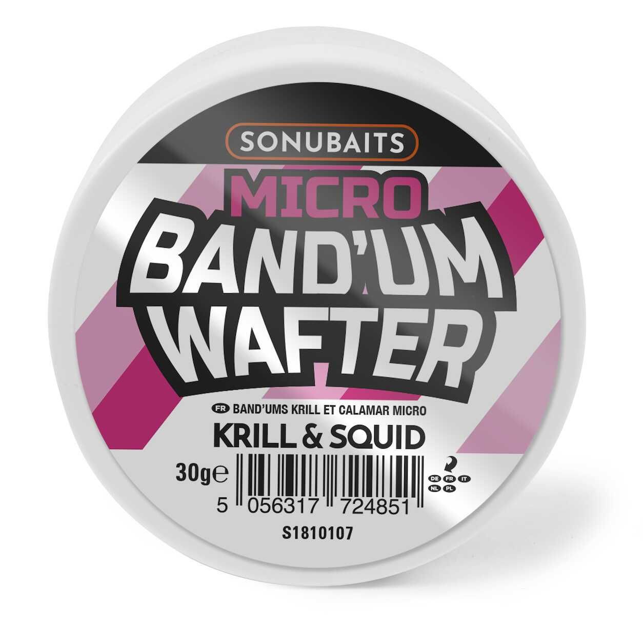 SONUBAITS Micro Band'Um Wafter - Krill & Squid