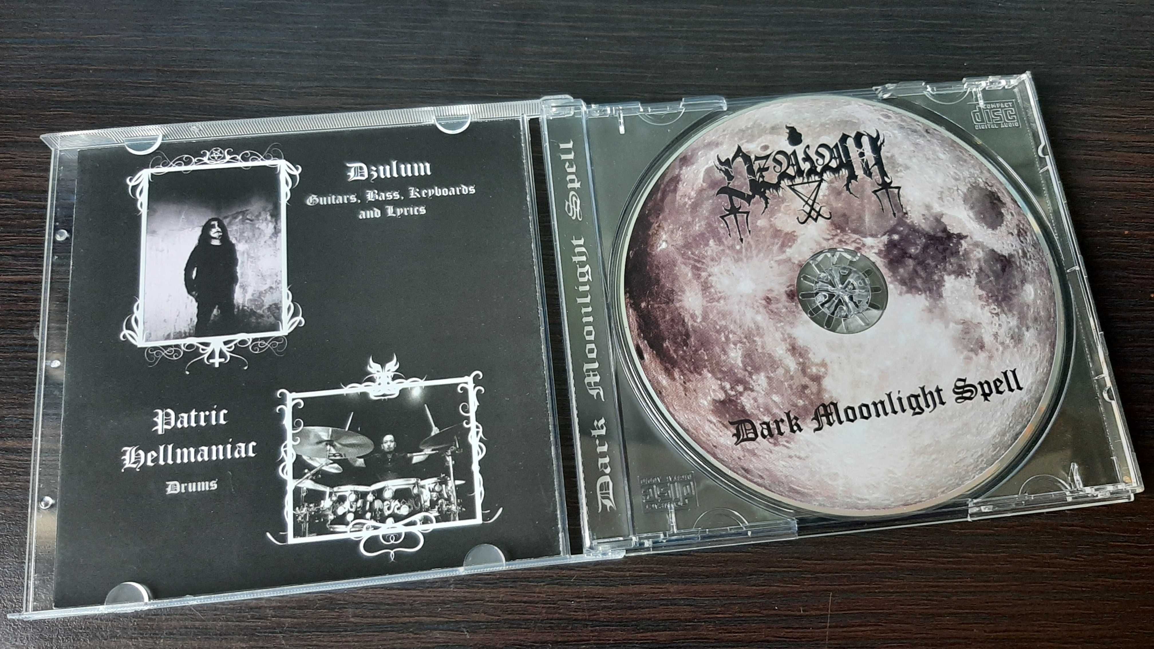 DZULUM "Dark Moonligth Spell" miniCD 2023 melodyjny black metal Meksyk