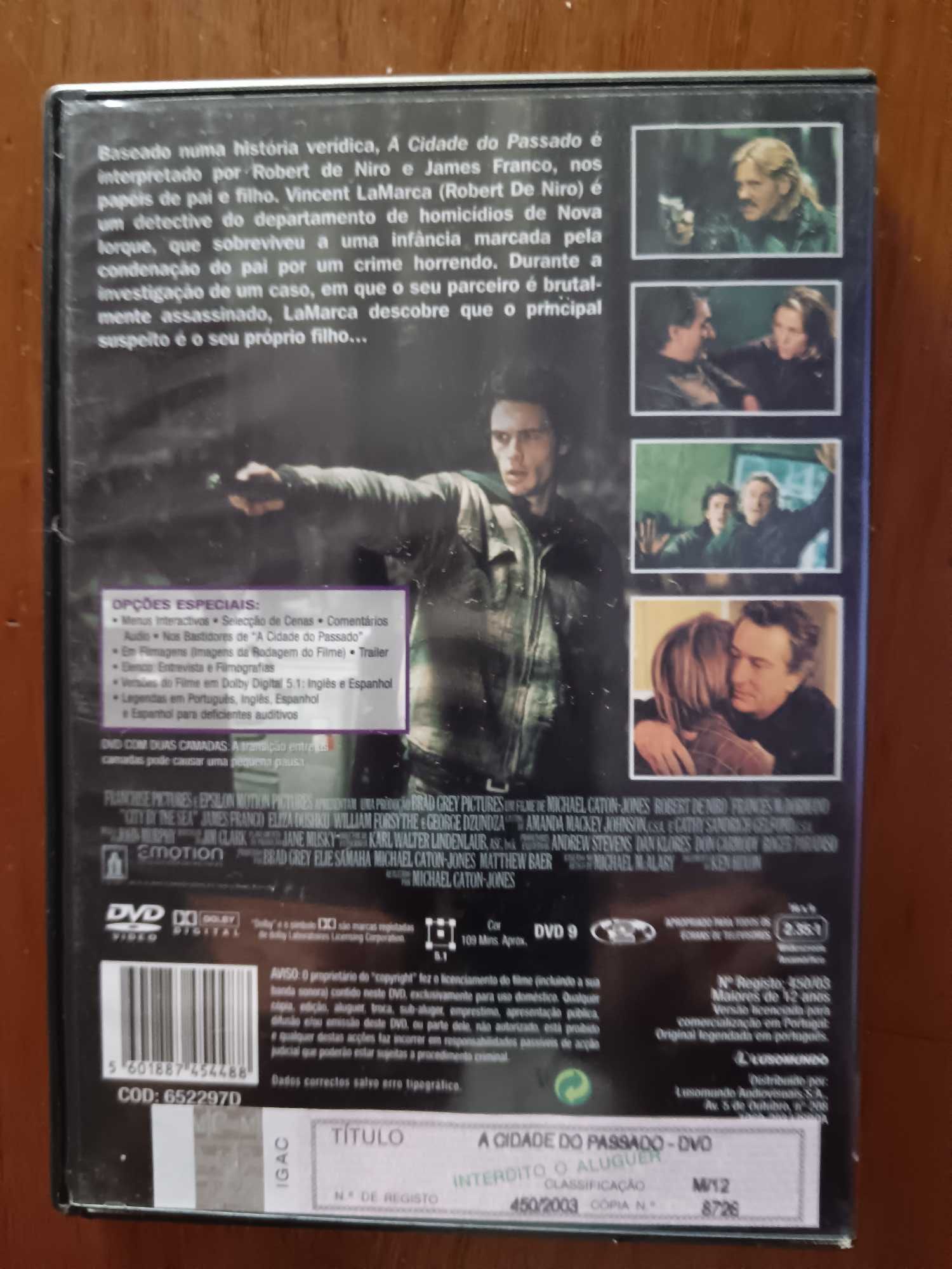 filme dvd original - a cidade do passado