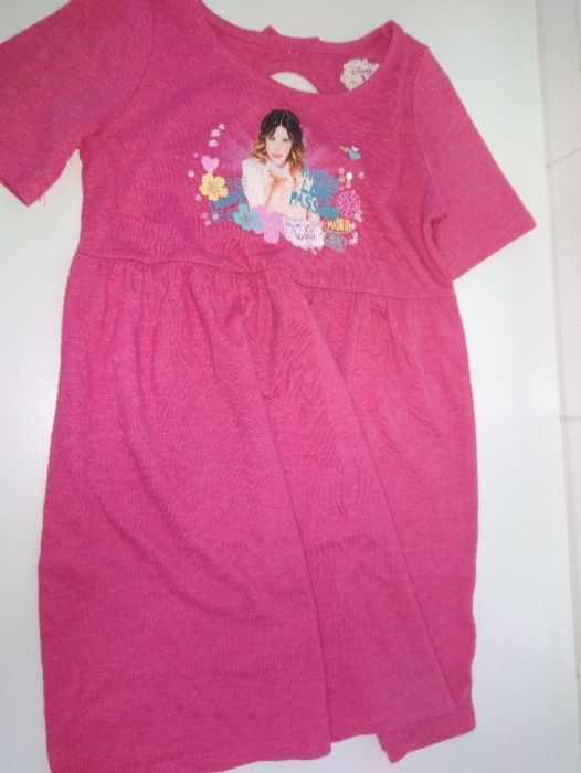 Vestido Violleta Disney 6 anos