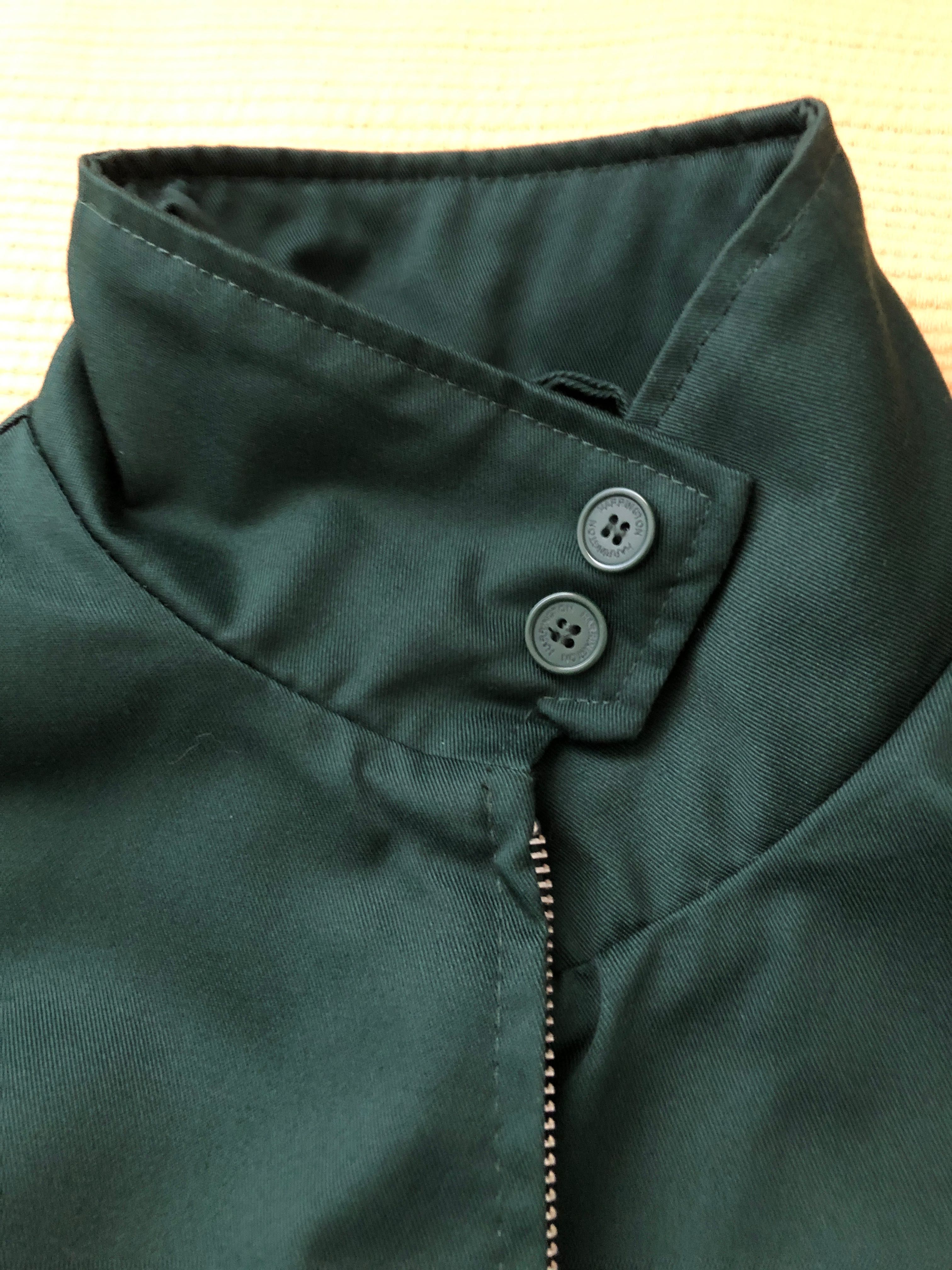 Casaco blusão harrington fr verde racing green M