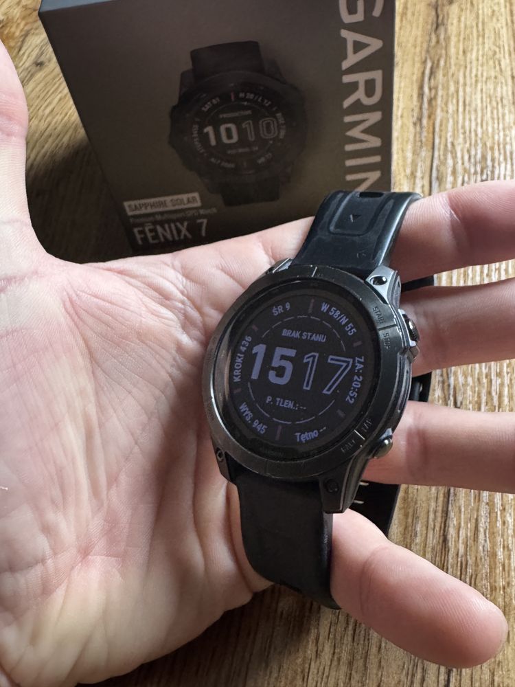 Garmin Fenix 7 Sapphire Solar gps