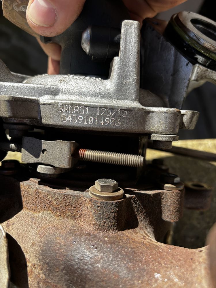 Turbo VW esta montado em motor 1.6 TDI