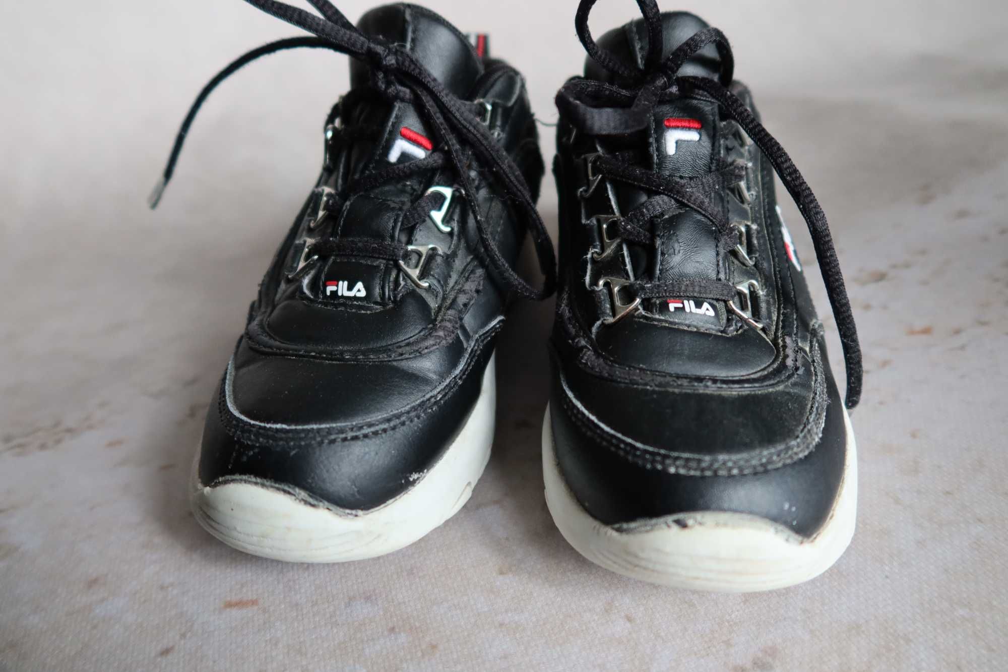 Adidasy 34 FILA buty sportowe czarne 21.5 cm uniseks