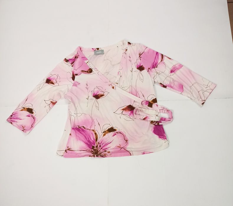 wiosenna bluzka kopertowa wallis 46  18 bluzka do karmienia piersią