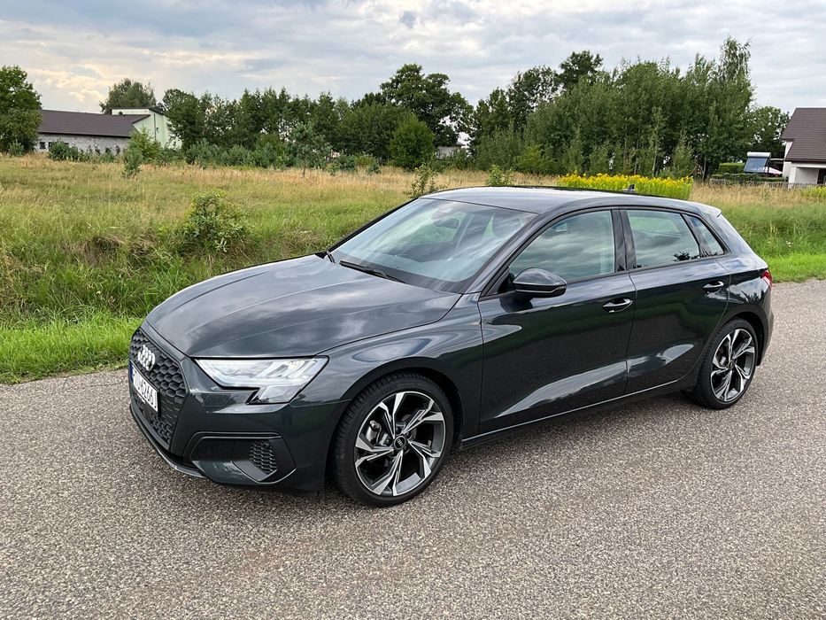 Audi A3 Sportback 1,5TFSI benz,150 kM, idealny 33 tys.km,