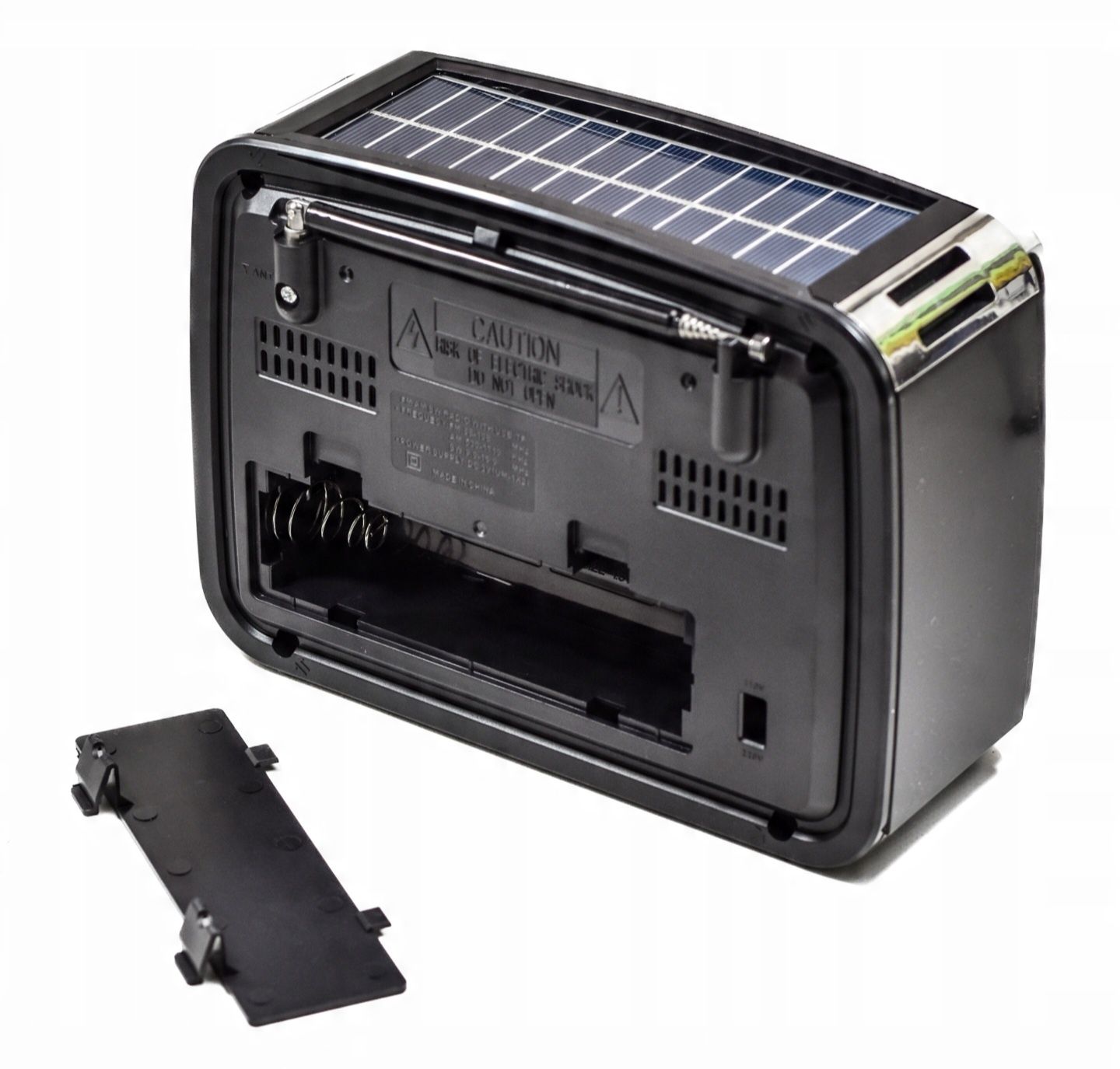 Radio Retro Solar Solarne Latarka Led Głośnik USB