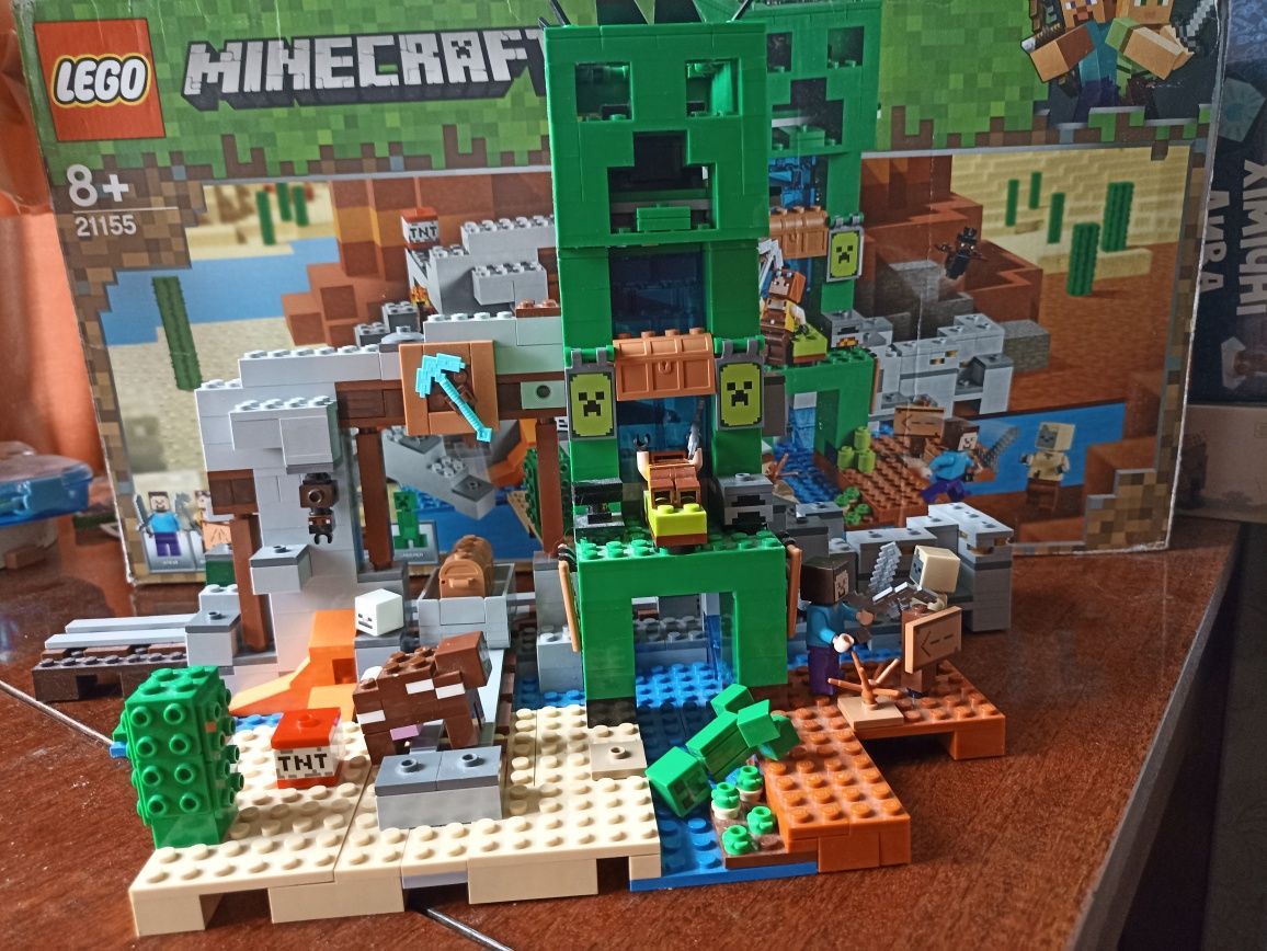 Lego Minecraft Шахта Крипера 21155