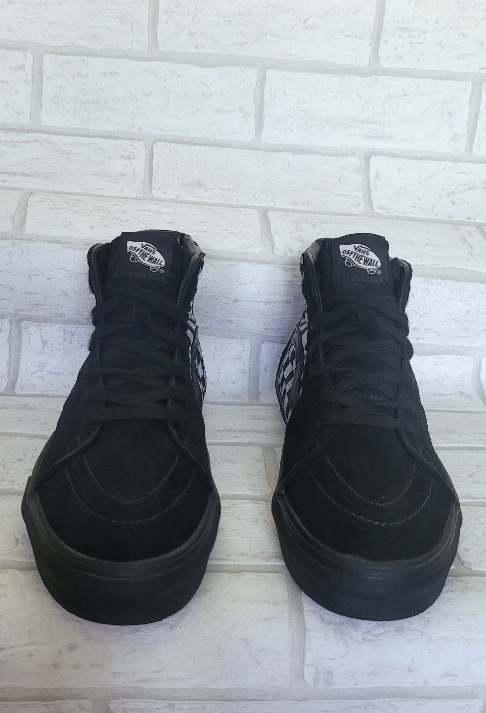 Unikat tenisówki Vans damskie wysokie zamszowe skórzane trampki 37 38