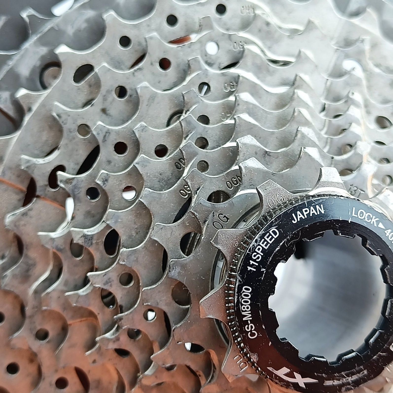 Bdb! SHIMANO DEORE XT 11rz 11-46T CS M8000 kaseta slx