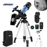 Teleskop astronomiczny AOMEKIE 16x-120x 400mm 70mm plecak zestaw