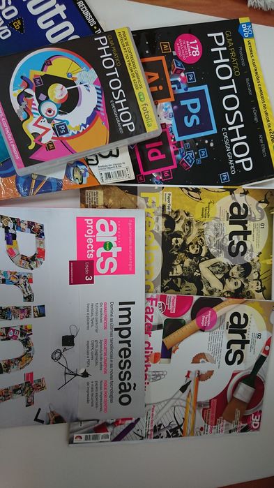 Photoshop e revistas de Arts Projects