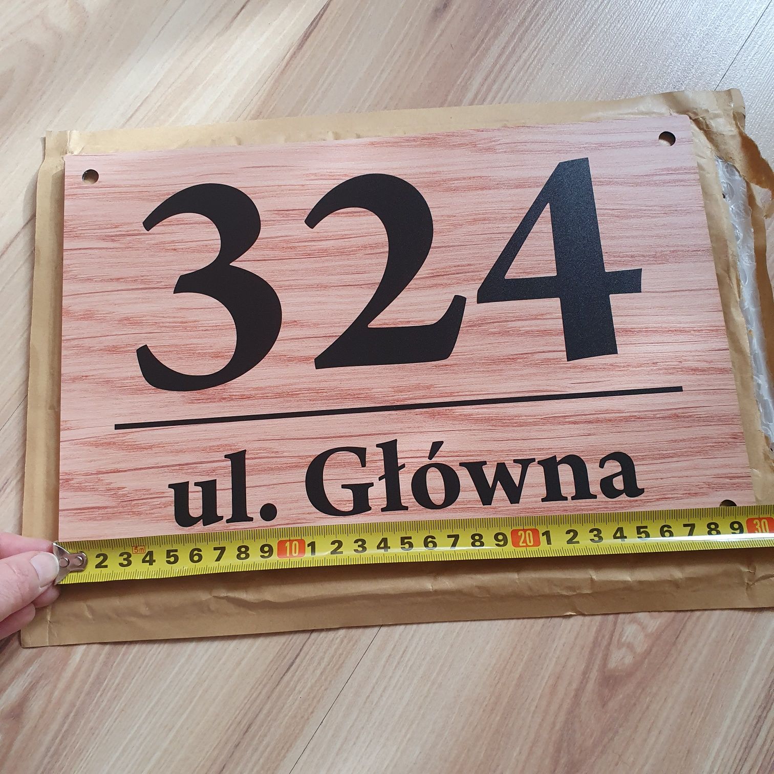Tabliczka adresowa 30x 20 cm