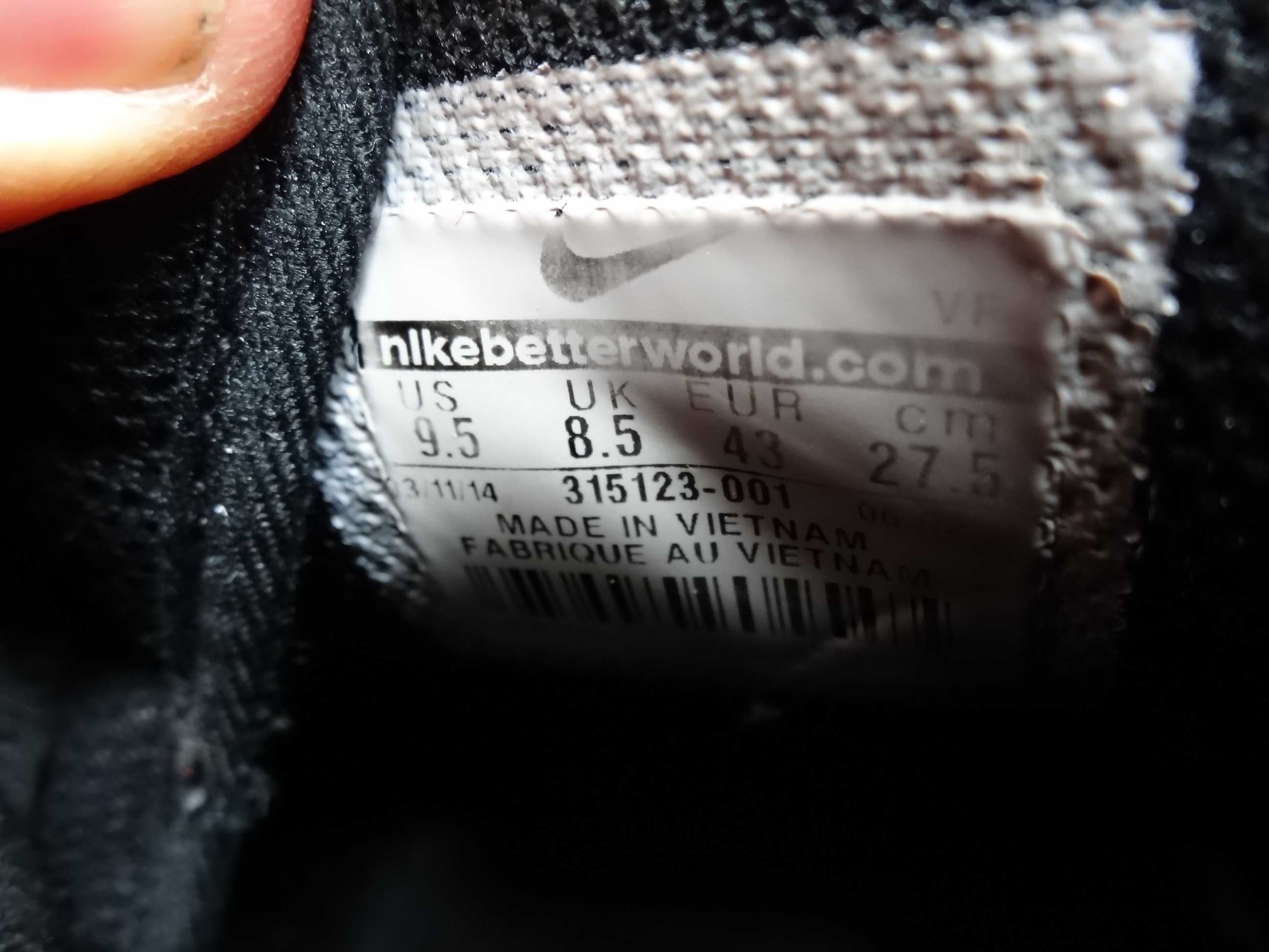 Buty NIKE AIR FORCE 1 MID '07 roz 43 Skóra Sportowe
