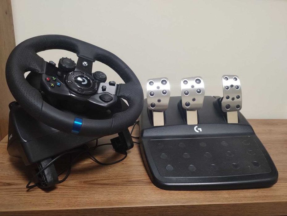 Руль Logitech  G923 + КПП стан як новий