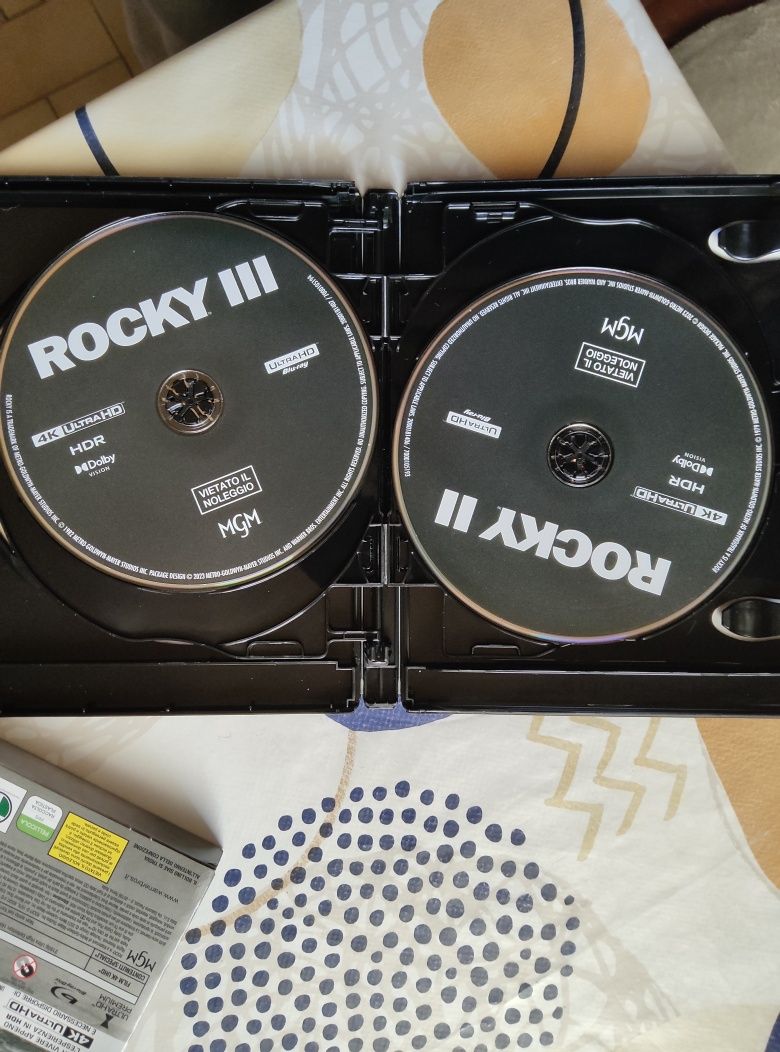 Saga Rocky the knockout collection em 4K Ultra HD