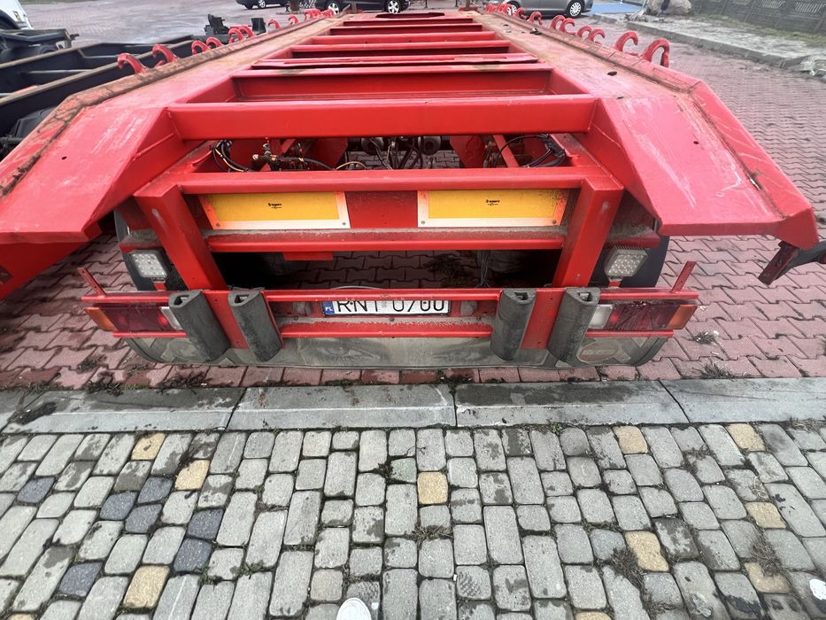 Przyczepa do hakowca Jung-Homburg 3 osiowa