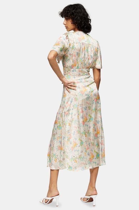 Нежное, женственное, воздушное миди платье Topshop