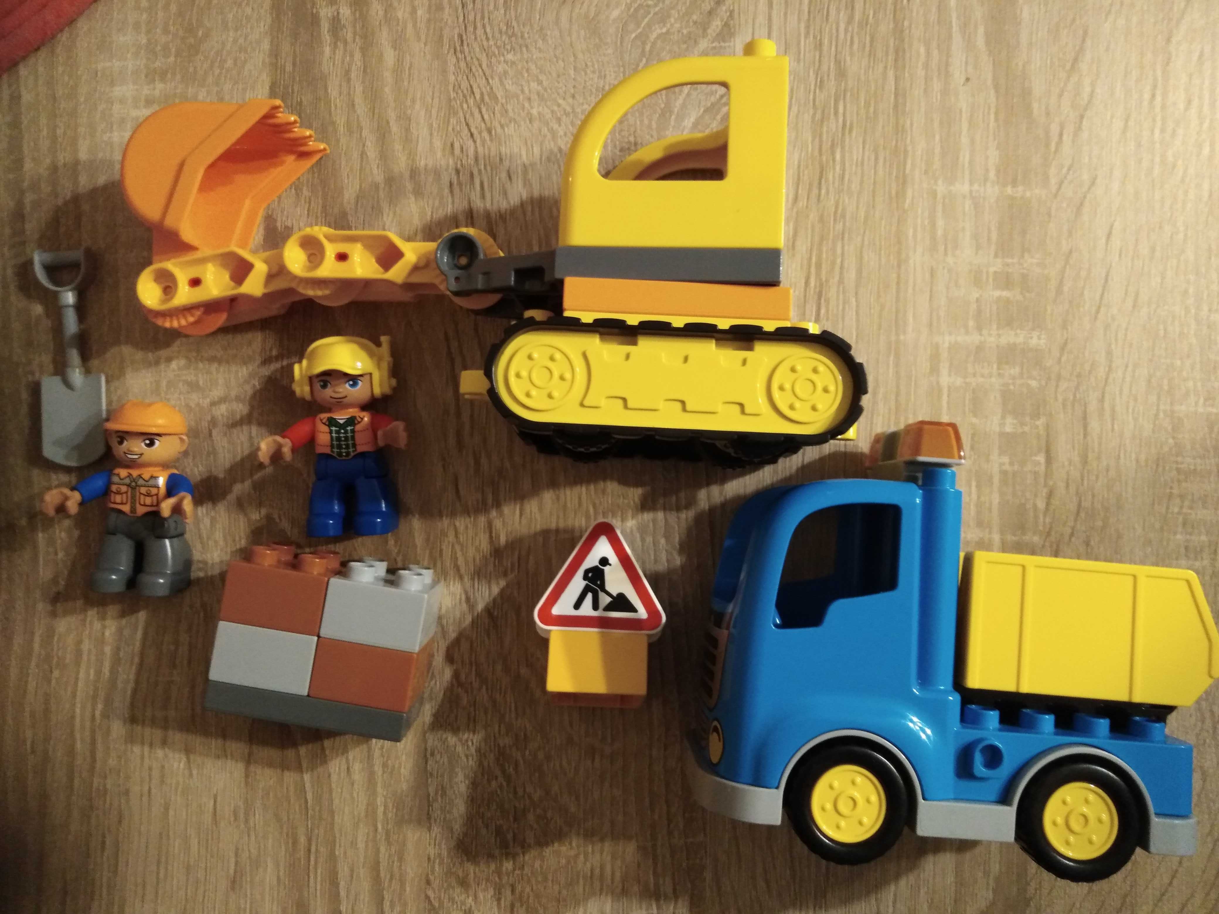 Lego Duplo 10812 ciężarówka i koparka gąsienicowa