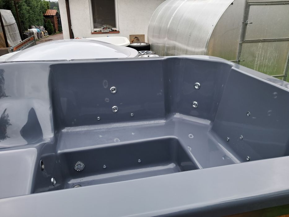 Balia ogrodowa beczka ogrodowa jacuzzi wanna basen sauna