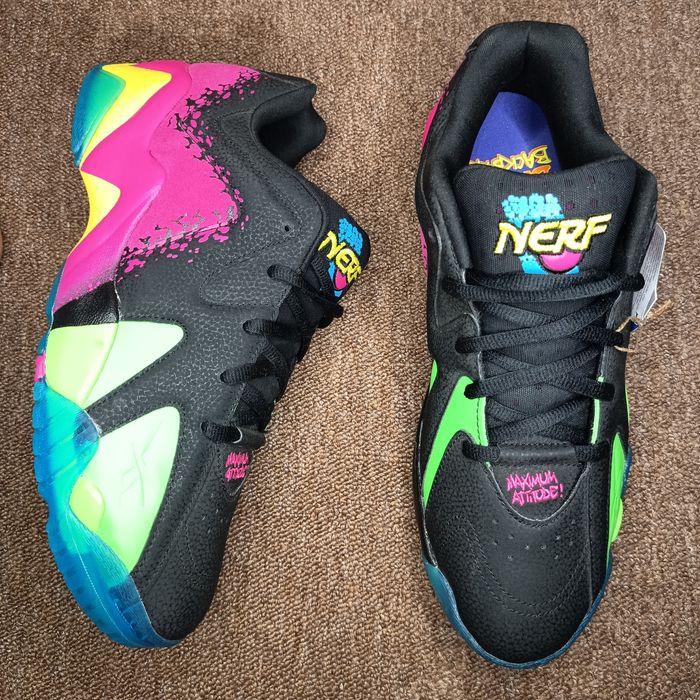 Кросівки баскетбольні Reebok X Nerf Kamikaze Ii Low Multi GV7743