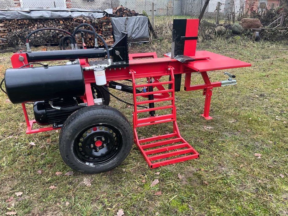 Łuparka hydrauliczna do drewna elektryczna 15t 7,5kW