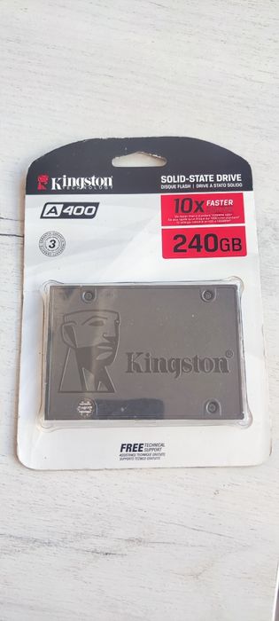 SSD-накопитель внутренний Kingston SSDNow A400 240GB 2.5" SATAIII TLC