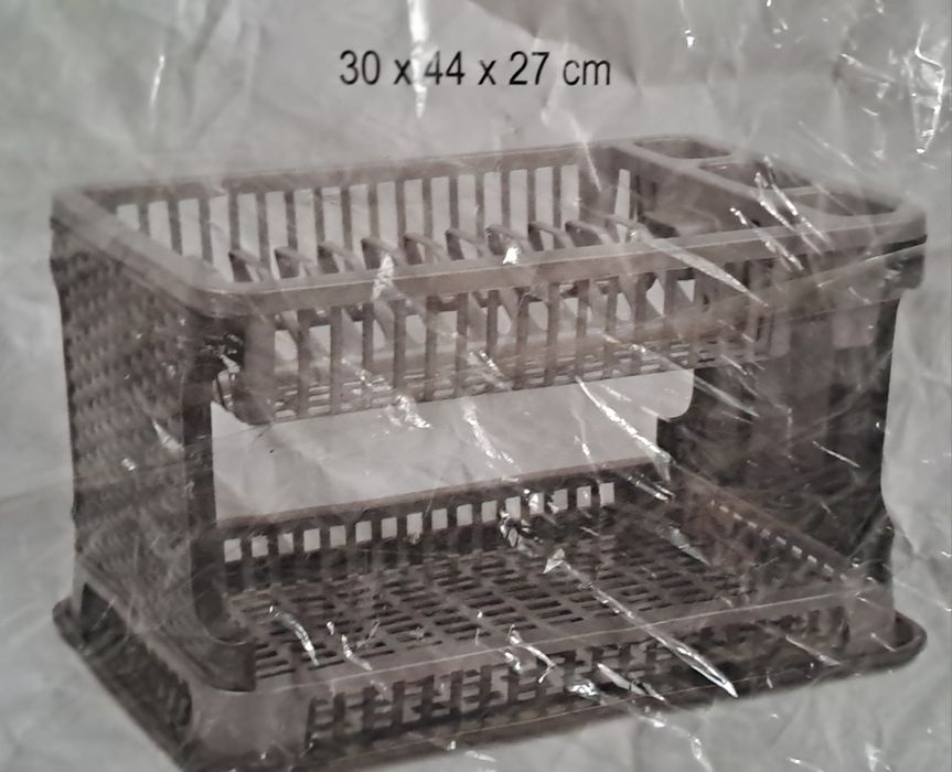 Ociekacz piętrowy na sztućce, talerze kubki itp. Nowy