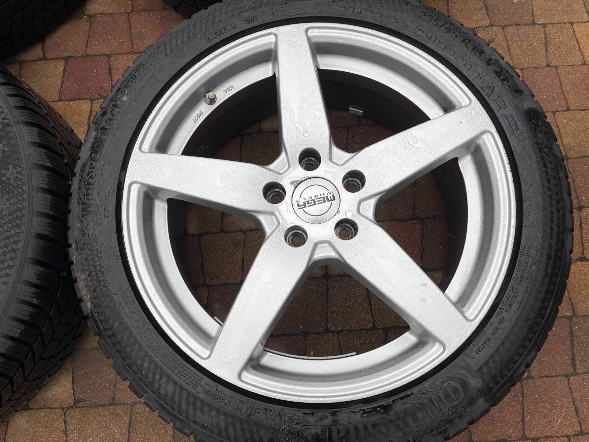 3799. Alufelgi 18" Vw Passat Audi Skoda Superb 5x112 7.5J ET45 proste
