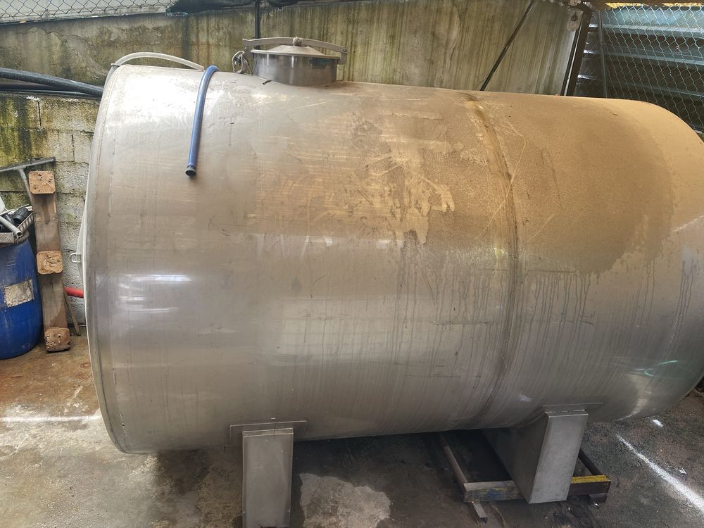 Deposito em inox/cuba em inox