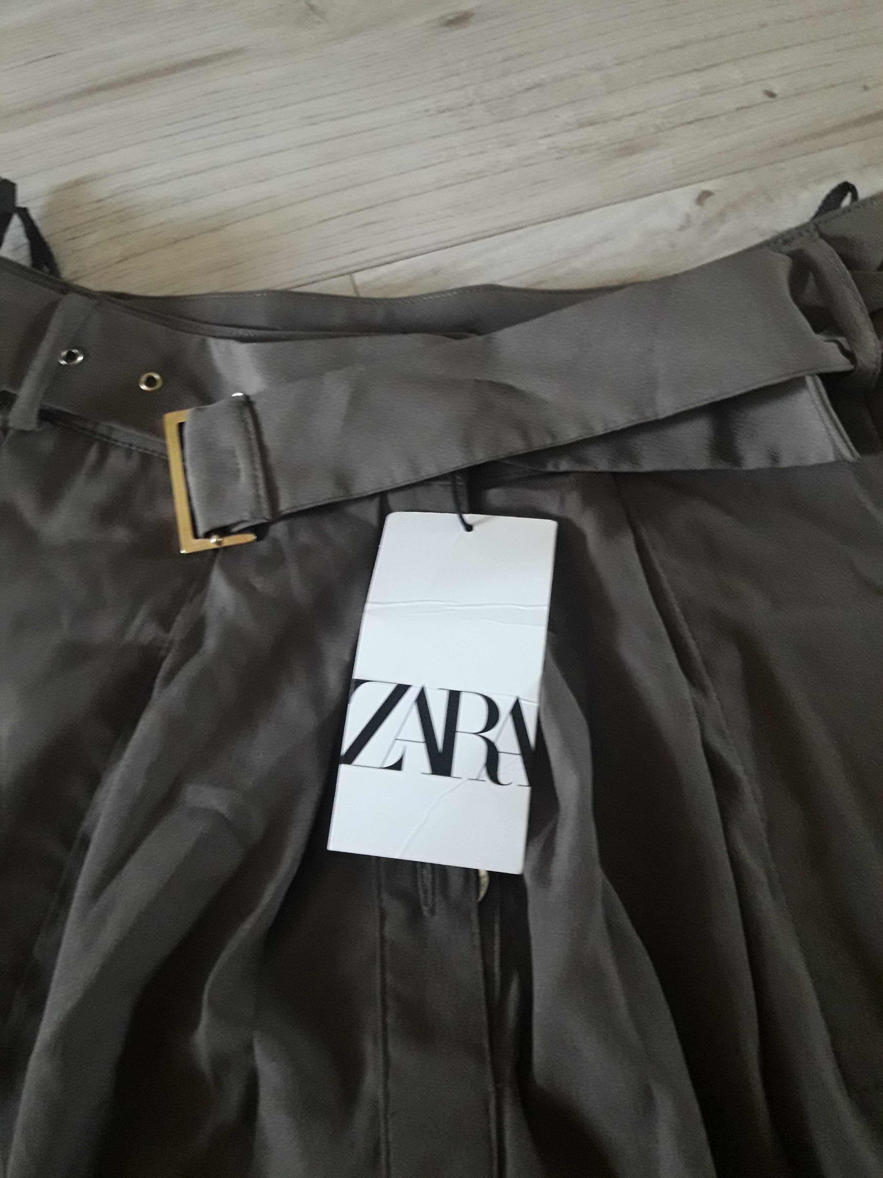 Новая юбка миди zara, р.М