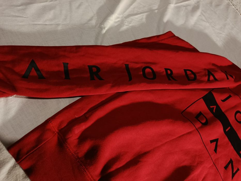 Air Jordan Red Hoodie (M) –  червона худі Nike Jordan
