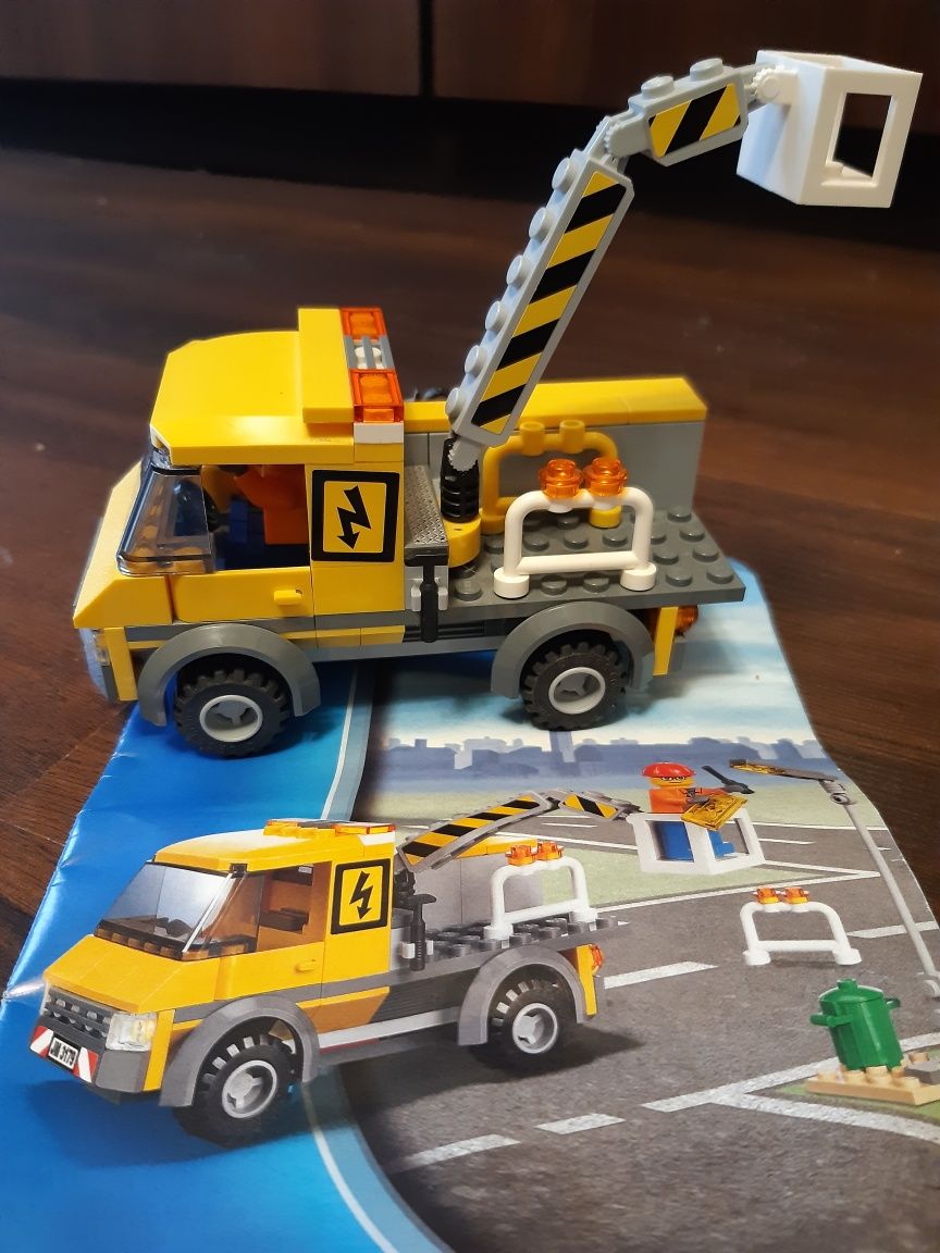 Lego 3179 samochód naprawczy z latarnią