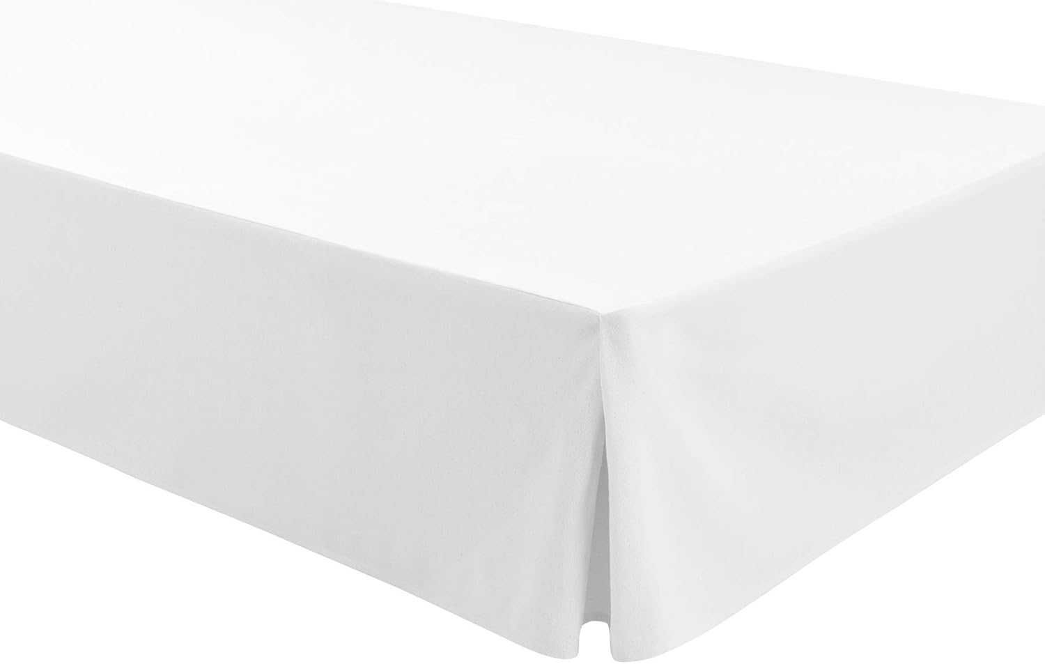 EasyCosy Spódnica pokrowiec na łóżko Atenea 180x190/200 cm biały
