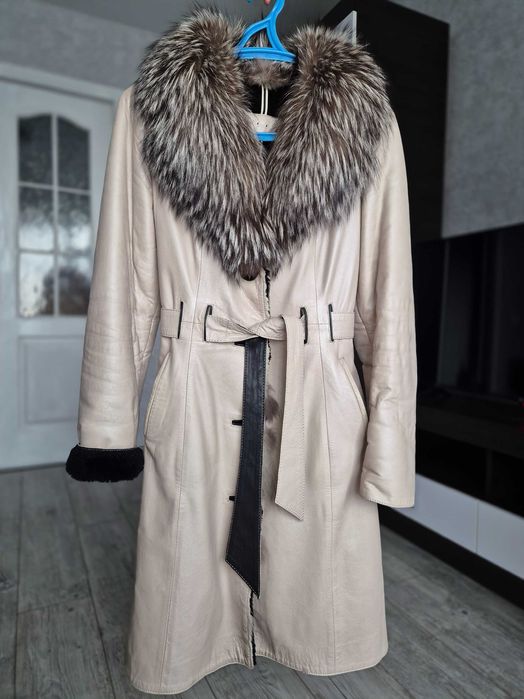 Продам натуральну дублянку (шкіряне пальто зимове)