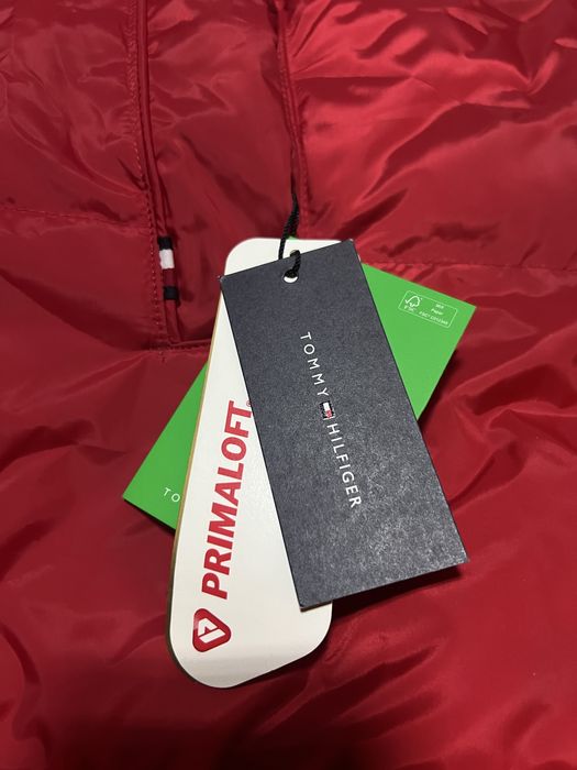 Чоловічий двохсторонній пуховик tommy hilfiger