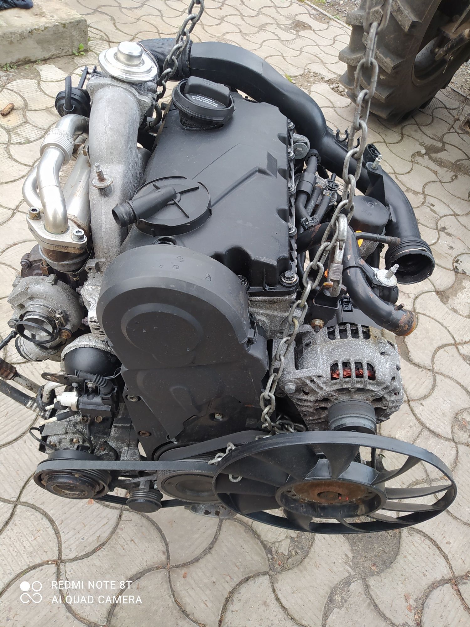 Двигун Мотор Двигатель Volkswagen Passat B5 Audi A4 1.9 TDI