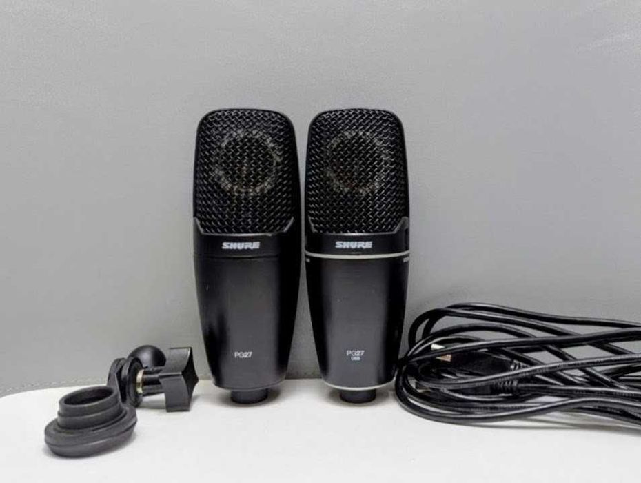 Мікрофон Shure PG27 та Shure PG27 USB