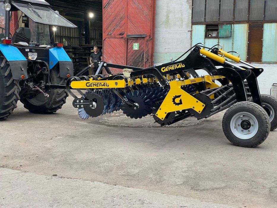 GENERAL | Лущильник Причіпний 3,2 м | Легка Дискова Борона